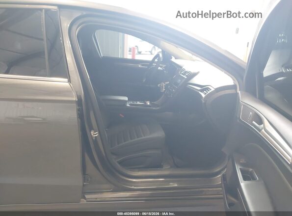 3FA6P0LU9LR244907 2020 FORD FUSION Gray წინა სალონის ხედი