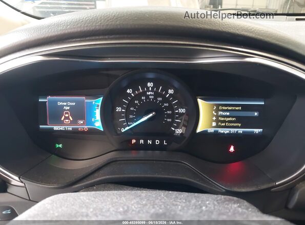 3FA6P0LU9LR244907 2020 FORD FUSION Gray უკანა სავარძლების ხედი