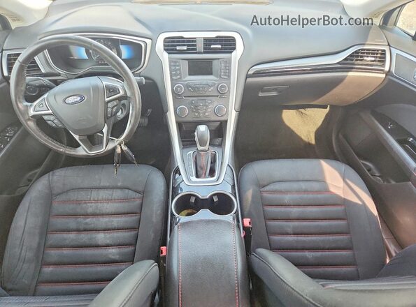 3FA6P0LUXGR127150 2016 FORD FUSION White Vista del salpicadero