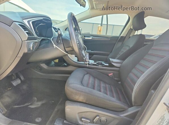 3FA6P0LUXGR127150 2016 FORD FUSION White Vista interior delantera