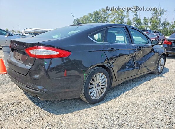 3FA6P0LUXGR343158 2016 FORD FUSION Black Задня права чверть