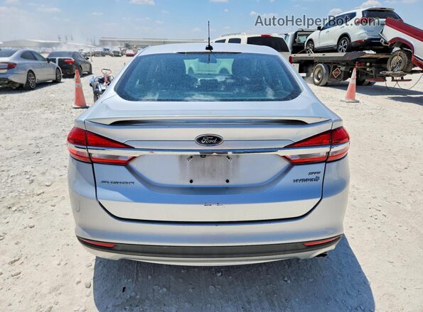 3FA6P0LUXHR181811 2017 FORD FUSION Silver უკანა ხედი