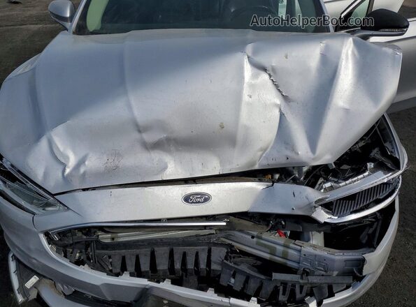 3FA6P0LUXHR313501 2017 FORD FUSION Silver Rear interior view