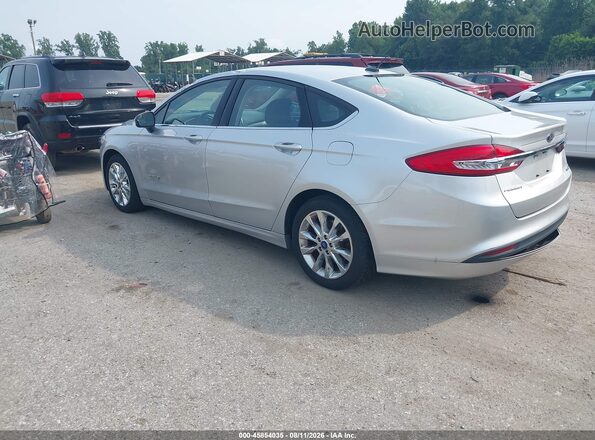 3FA6P0LUXHR384956 2017 FORD FUSION HYBRID Silver უკანა მარცხენა