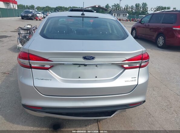 3FA6P0LUXHR384956 2017 FORD FUSION HYBRID Silver 
