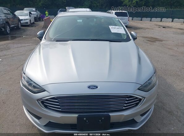 3FA6P0LUXHR384956 2017 FORD FUSION HYBRID Silver ხელსაწყოთა პანელის ხედი