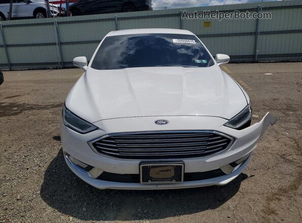 3FA6P0LUXHR400573 2017 FORD FUSION White Vista frontal