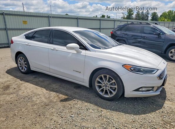 3FA6P0LUXHR400573 2017 FORD FUSION White Delantero derecho
