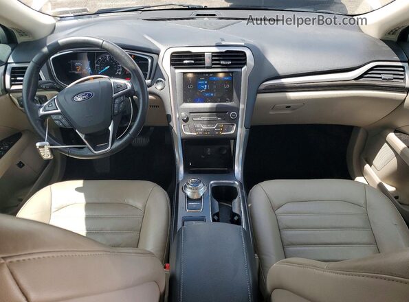 3FA6P0LUXHR400573 2017 FORD FUSION White Vista del salpicadero