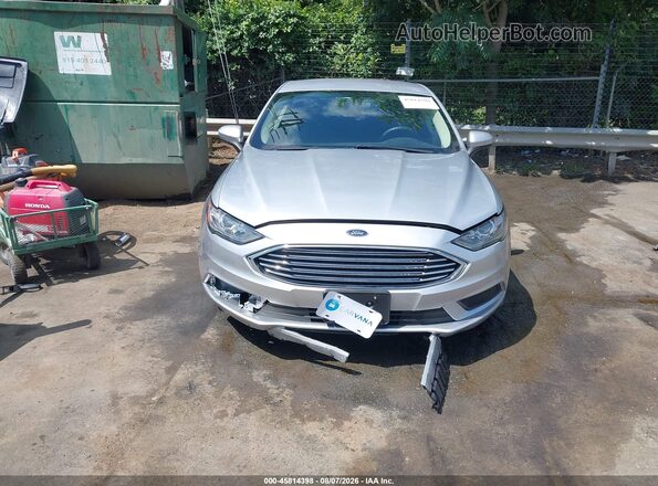 3FA6P0LUXJR165436 2018 FORD FUSION HYBRID Серебряный Вид щитка приборов