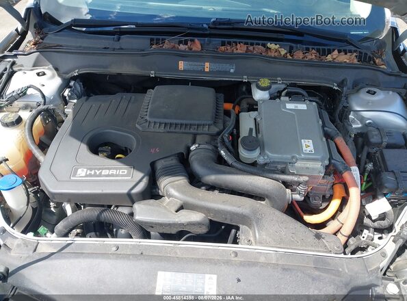 3FA6P0LUXJR165436 2018 FORD FUSION HYBRID Серебряный Вид сзади
