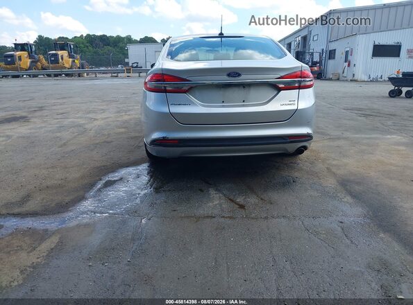 3FA6P0LUXJR165436 2018 FORD FUSION HYBRID Серебряный 