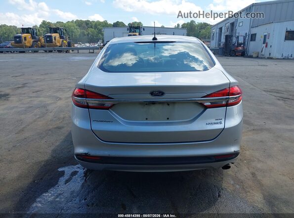 3FA6P0LUXJR165436 2018 FORD FUSION HYBRID Серебряный 
