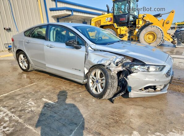 3FA6P0LUXJR218216 2018 FORD FUSION Silver Առջևի աջ
