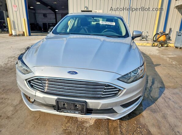 3FA6P0LUXJR218216 2018 FORD FUSION Silver Դիմացի տեսք