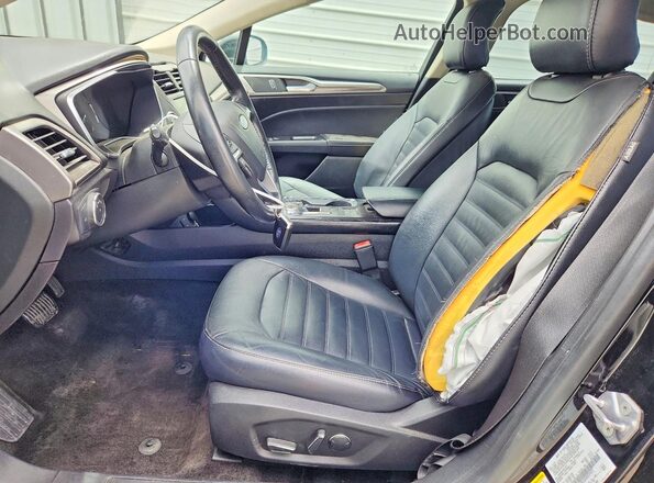 3FA6P0LUXJR273572 2018 FORD FUSION Black Սալոնի դիմացի տեսք