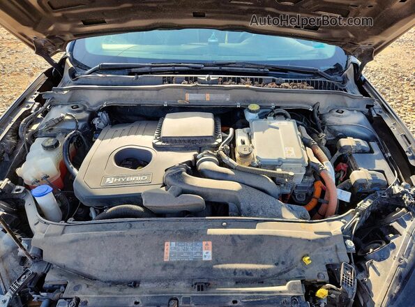 3FA6P0LUXKR184974 2019 FORD FUSION Charcoal Widok wnętrza z tyłu