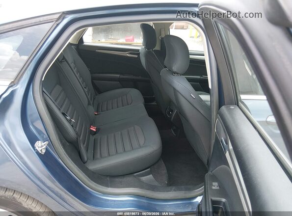 3FA6P0LUXKR211476 2019 FORD FUSION HYBRID Blue VIN კოდის სტიკერის ხედი