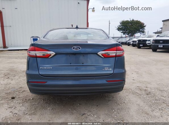 3FA6P0LUXKR211476 2019 FORD FUSION HYBRID Blue 