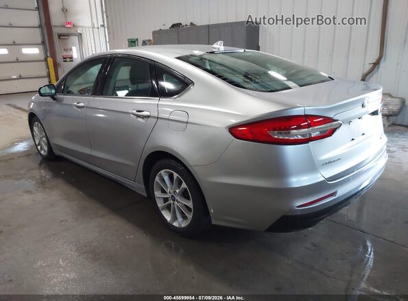 3FA6P0LUXLR119169 2020 FORD FUSION Silver Trasero izquierdo