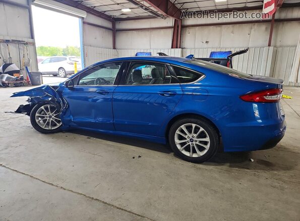 3FA6P0LUXLR158215 2020 FORD FUSION Blue Задня ліва чверть