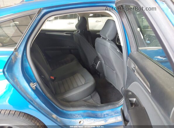3FA6P0LUXLR201631 2020 FORD FUSION Blue Вид наклейки з VIN-кодом
