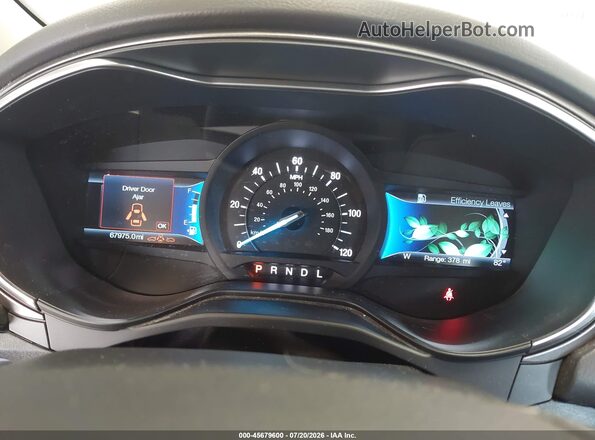 3FA6P0LUXLR201631 2020 FORD FUSION Blue Вид задніх сидінь
