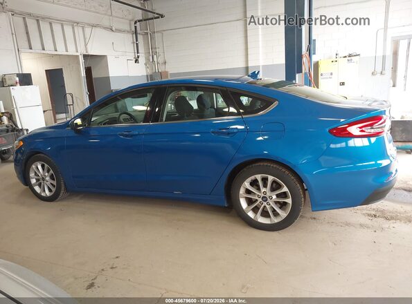 3FA6P0LUXLR201631 2020 FORD FUSION Blue Панорамний вид салону 360°