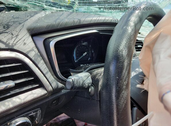 3FA6P0LUXLR234399 2020 FORD FUSION White Вид щитка приладів