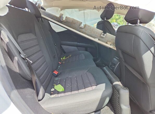 3FA6P0LUXLR234399 2020 FORD FUSION White Вид задніх сидінь