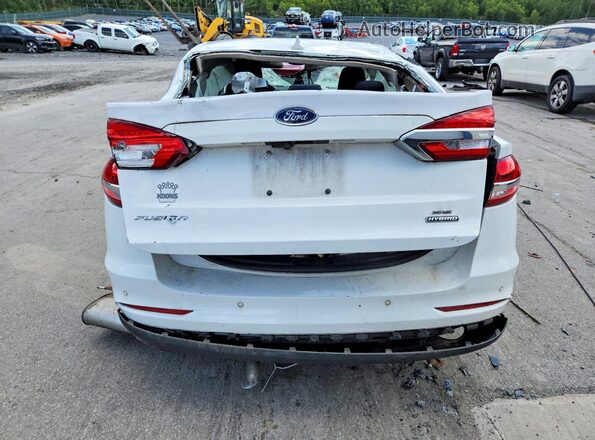 3FA6P0LUXLR234399 2020 FORD FUSION White Вид ззаду