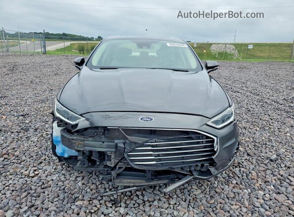 3FA6P0MU3LR135194 2020 FORD FUSION Серый Вид спереди