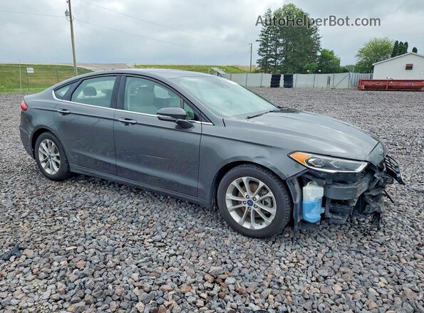3FA6P0MU3LR135194 2020 FORD FUSION Серый Передняя правая четверть