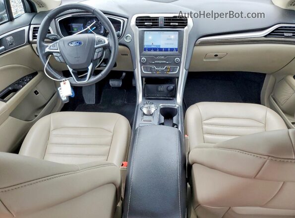 3FA6P0MU3LR135194 2020 FORD FUSION Серый Вид панели приборов