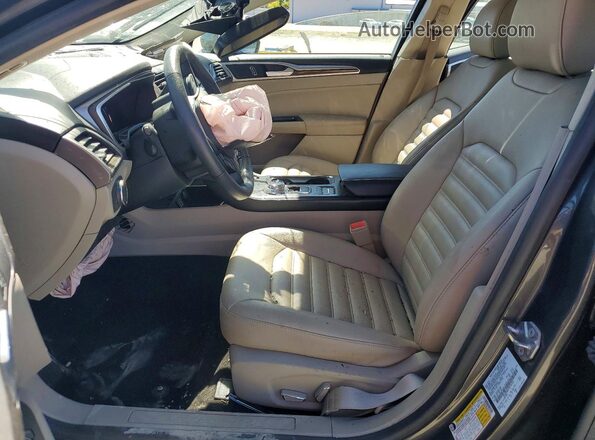 3FA6P0MU4KR104521 2019 FORD FUSION Gray Vista interior delantera