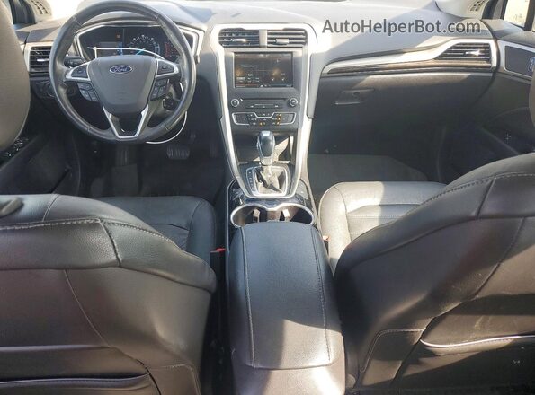 3FA6P0PU0GR108794 2016 FORD FUSION Черный Вид панели приборов