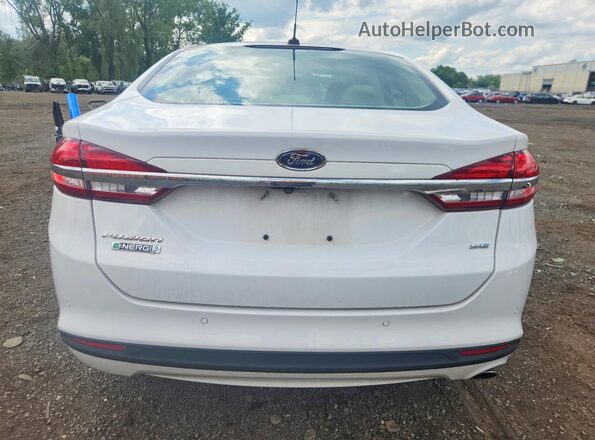 3FA6P0PU1HR225818 2017 FORD FUSION White Rear view