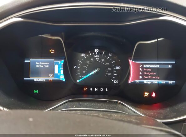 3FA6P0PU1HR264635 2017 FORD FUSION ENERGI Gray უკანა სავარძლების ხედი
