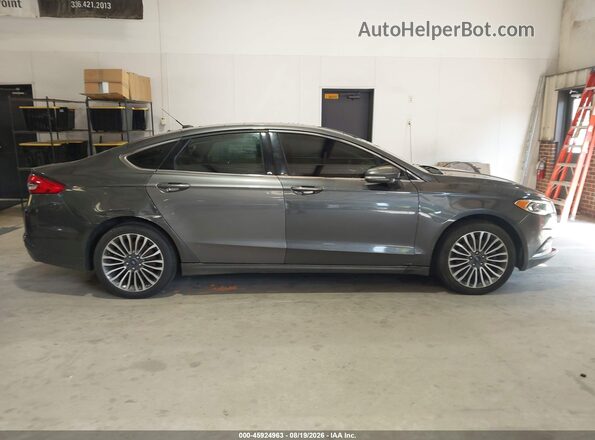 3FA6P0PU1HR264635 2017 FORD FUSION ENERGI Gray უკანა სალონის ხედი
