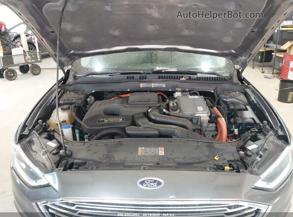 3FA6P0PU1HR264635 2017 FORD FUSION ENERGI Gray უკანა ხედი
