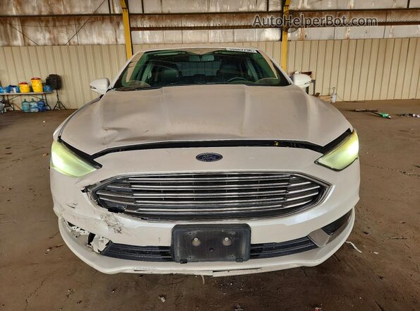 3FA6P0PU1JR131184 2018 FORD FUSION White წინა ხედი