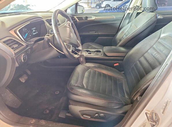 3FA6P0PU1JR131184 2018 FORD FUSION White წინა სალონის ხედი