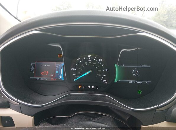 3FA6P0PU2GR263699 2016 FORD FUSION ENERGI Silver Вид задніх сидінь