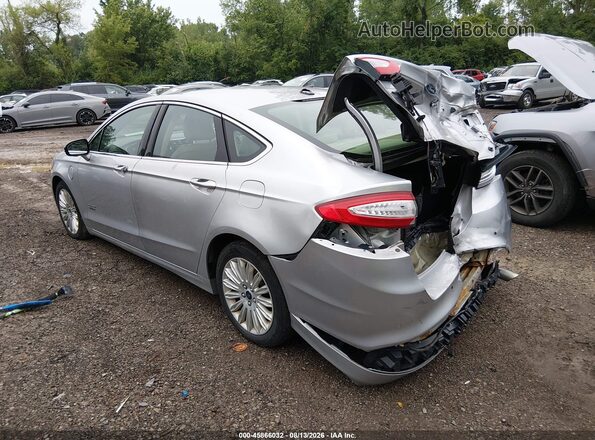 3FA6P0PU2GR263699 2016 FORD FUSION ENERGI Silver Задня ліва чверть
