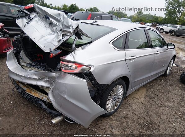 3FA6P0PU2GR263699 2016 FORD FUSION ENERGI Silver Задня права чверть
