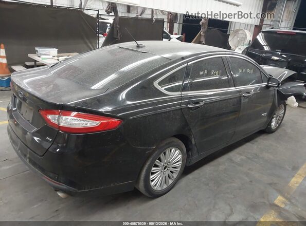 3FA6P0PU2GR304851 2016 FORD FUSION ENERGI Black უკანა მარჯვენა