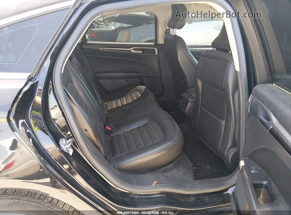 3FA6P0PU3GR115089 2016 FORD FUSION ENERGI Black Widok naklejki z numerem VIN