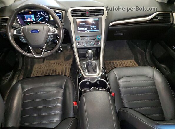 3FA6P0PU5GR131844 2016 FORD FUSION White Вид панелі приладів