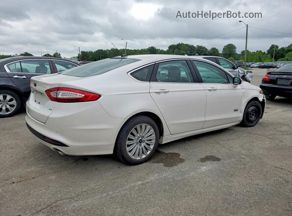 3FA6P0PU7GR300455 2016 FORD FUSION Белый Задняя правая четверть