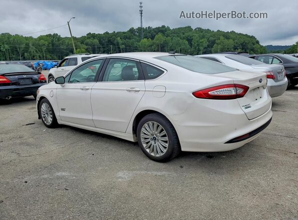 3FA6P0PU7GR300455 2016 FORD FUSION Белый Задняя левая четверть
